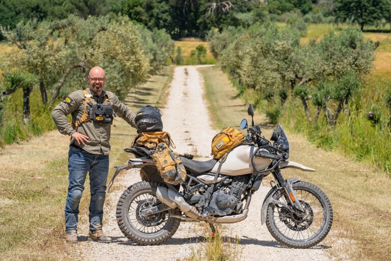 UomoMezzo Marco Cappelli, 2024-05, Lugnano in Teverina (TR), Royal Enfield Himalayan 450
