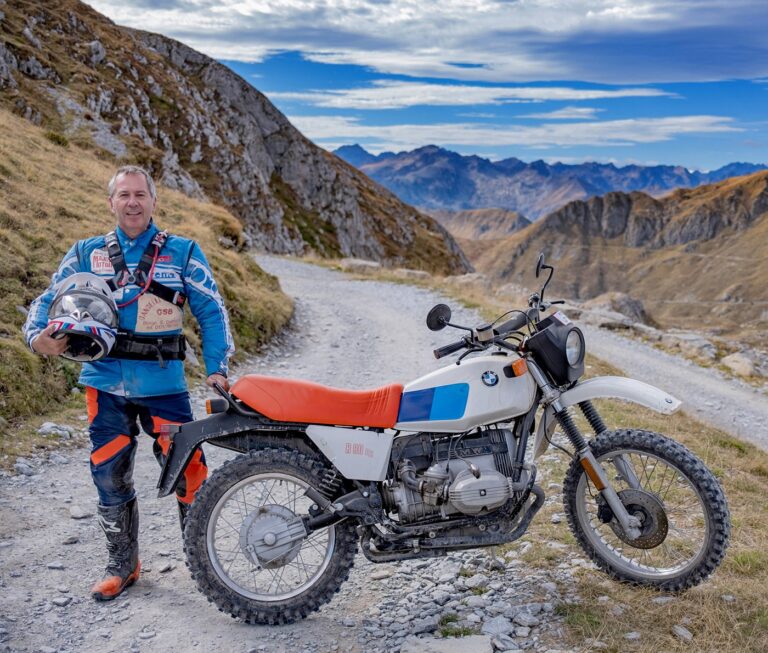 UomoMezzo Fabrizio Saglietto, 2025-10, Via del Sale, HAT Legend, BMW R 80 GS