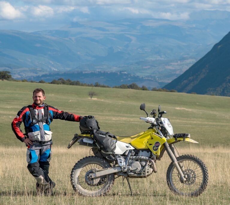 UomoMezzo di Alessio Rimoldi, 2019-09, Transitalia Marathon, Monte Gemmo (MC), Suzuki DR-Z400E