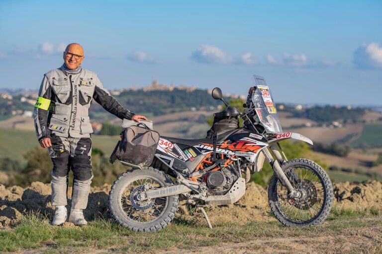 UomoMezzo Fabrizio Romanelli, 2025-09, Transitalia Marathon, Barbara (AN), KTM 690 Enduro R