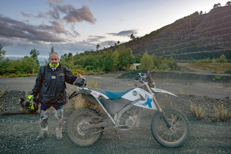 UomoMezzo Stefano Urbinati, 2019-09, Transitalia Marathon, Collungo (AR), BMW G 650 Xchallenge