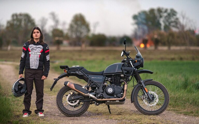 Uomo Mezzo di Filippo "Pupu'z" Ciaccia, 2022-04, Cisliano (MI), Royal Enfield Himalayan 411