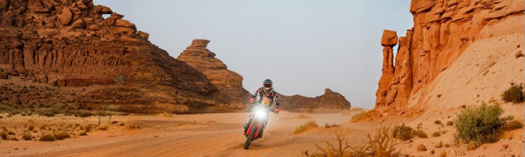 Dakar 2026: il pilota spagnolo Shareina alla tappa 4.