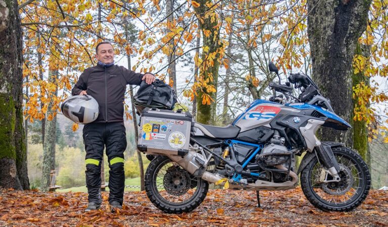 UomoMezzo di Luca Fonio, 2022-12, Tendata 6%, Monte San Michele (FI), BMW R 1200 GS