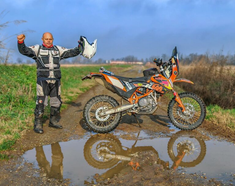 UomoMezzo di Augusto Fortini, 2024-01, Madonna del Deserto (CR), KTM 690R Enduro
