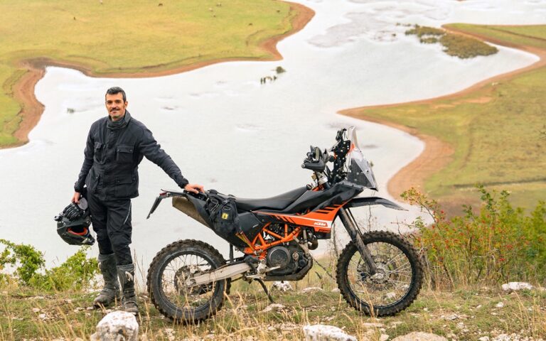 UomoMezzo di Stefano Mura, 2020-10, Altopiano del Rascino (RI), KTM 690R Enduro