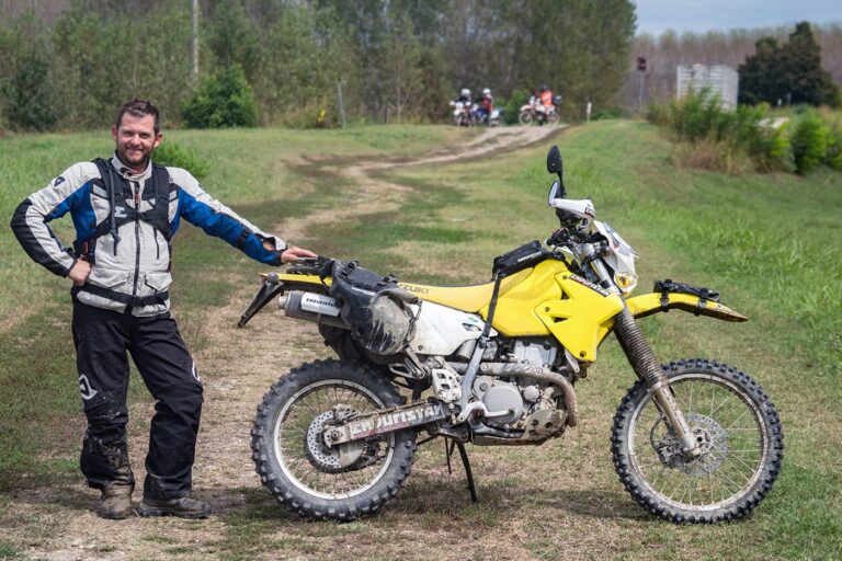 UomoMezzo di Alessio Rimoldi, 2018-09, ImPOnente, Luzzara (RE), Suzuki DR-Z400E