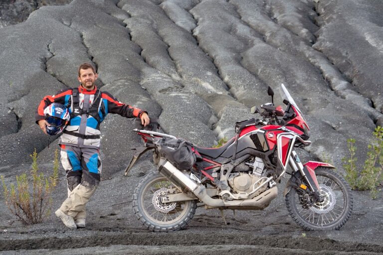 UomoMezzo di Alessio Rimoldi, 2020-09, Transitalia Marathon, Collungo, cava Monte Petroso (AR), Honda CFR1100L Africa Twin