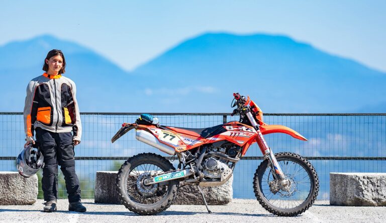 Uomo Mezzo di Filippo "Pupu'z" Ciaccia, 2022-07, Viggiona (VB), Beta RR125