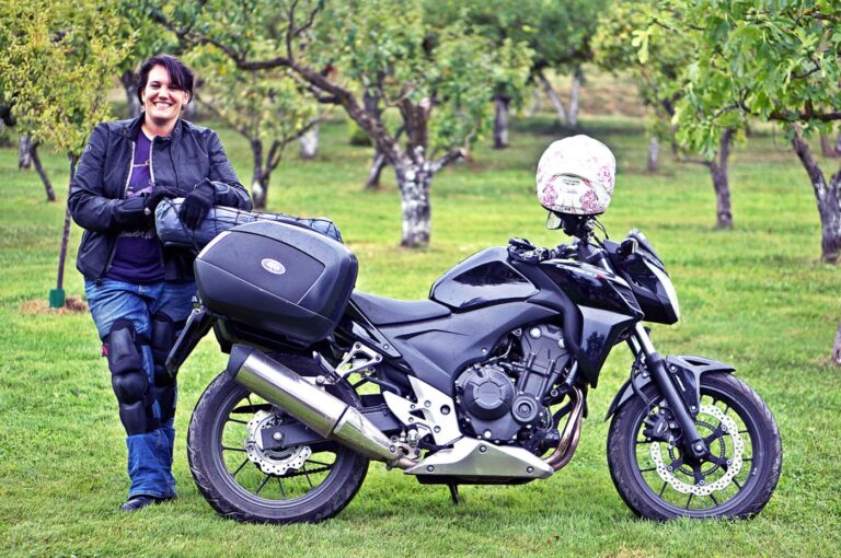 DonnaMezzo Benedetta "Badabozzi" Ponticelli, 2014-07, Tendata All Travellers TTT, Poggio Caminata (PC), Honda CB500F