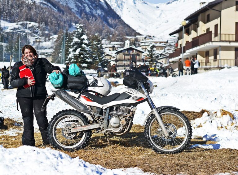 DonnaMezzo Benedetta "Badabozzi" Ponticelli, 2015-01, Agnellotreffen, Pontechianale (CN), Beta Alp 4.0 350