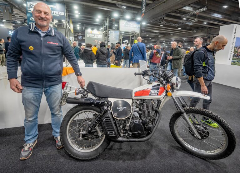 UomoMezzo di Marino Turatto, 2026-01, MBE, Verona, Yamaha XT500