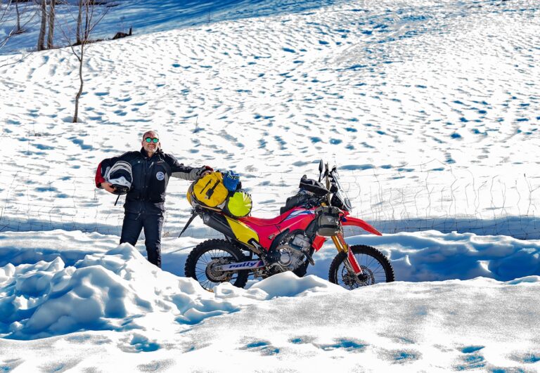 UomoMezzo di Fabio Perozzo, 2026-03, Fintentreffen, Passo di Forca Rest, (PN-UD), Honda CRF250 Rally