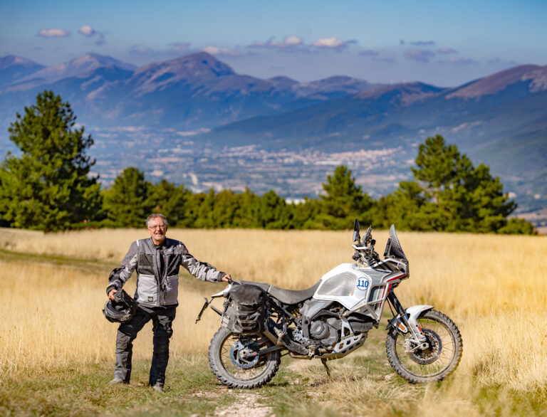 UomoMezzo di Fabio Gervaso, 2026-09, Transitalia Marathon, Monte Faeto (PG), Ducati DesertX