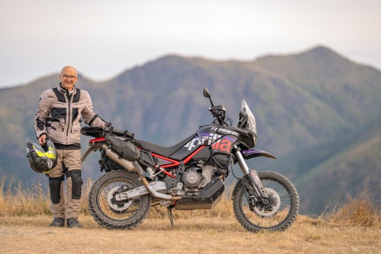UomoMezzo di Pietro Moro, 2026-07, UomoMezzoDay al Forte Geremia (GE), Aprilia Tuareg 660
