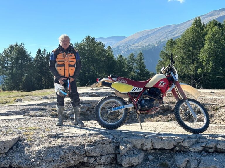 UomoMezzo di Roberto Negretti, 2026-09, Forte di Pramand (TO), Yamaha TT350