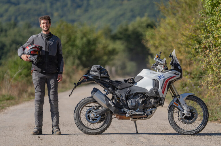 UomoMezzo di Edoardo Vasconi, 2026-09, Transitalia Marathon, Leonessa (RI), Ducati DesertX seconda serie