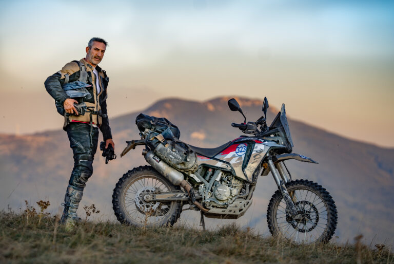 UomoMezzo di Matteo Viviani, 2026-10, Transitalia Marathon, Pietransieri (AQ), Rieju 307 Adventure Rally